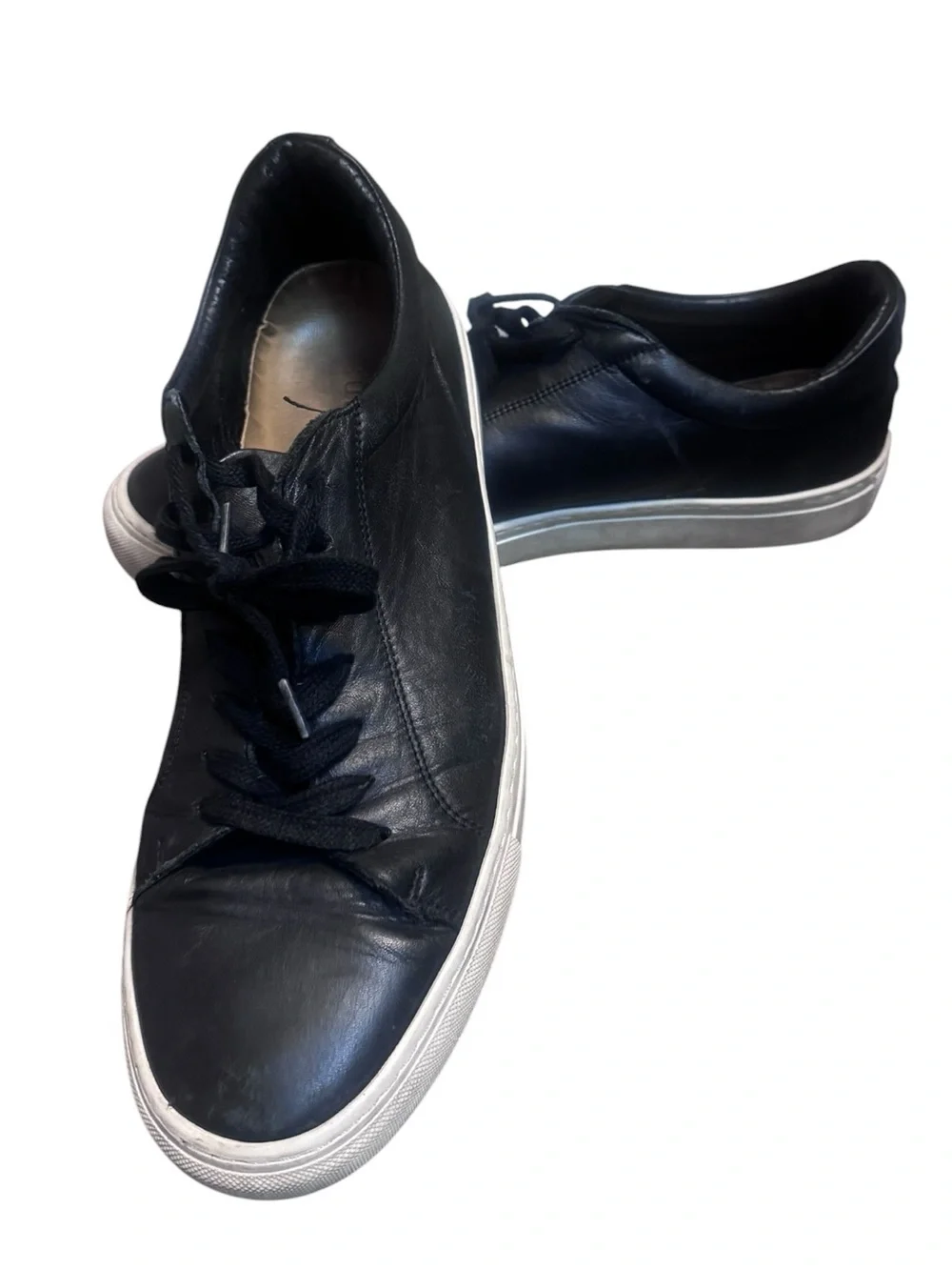 SUPPLY LAB Leather 12 Black White Sole 12M SL